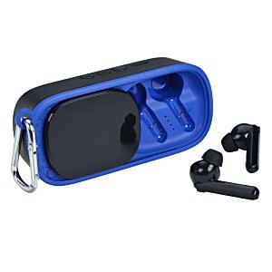 Additional Image 3 - a blue and black case with a couple of plugs