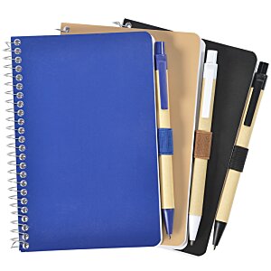 Additional Image 4 - a group of notebooks with pens