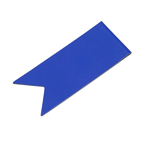 Additional Image 1 - a blue flag with a white background