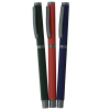 View Image 2 of 6 of Salute Soft Touch Rollerball Metal Pen - Closeout