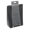 a black and grey box with a label