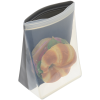 a plastic bag with a picture of a hat