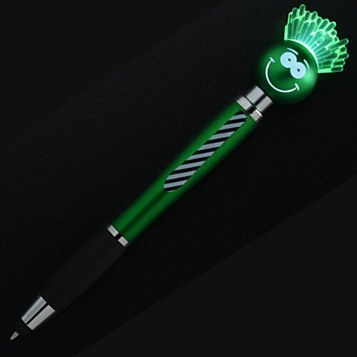 Additional Image 5 - a green pen with a black handle