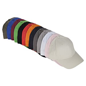 Additional Image 2 - a white cap with multicolored stripes