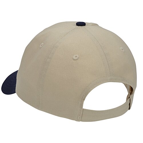 Additional Image 1 - a white hat with a hole in the back