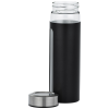 View Image 2 of 4 of Rideau Glass Bottle with Aluminum Sleeve - 18 oz.