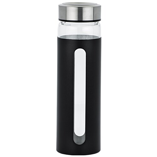 Additional Image 2 - a black bottle with a white label