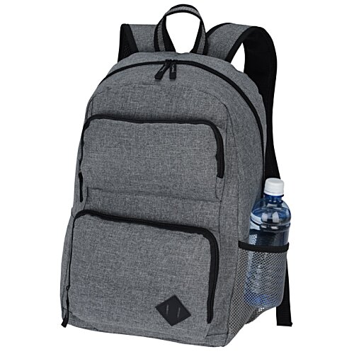 Additional Image 1 - a grey backpack with a black strap