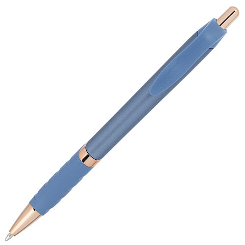 Additional Image 2 - a blue pen with gold cap
