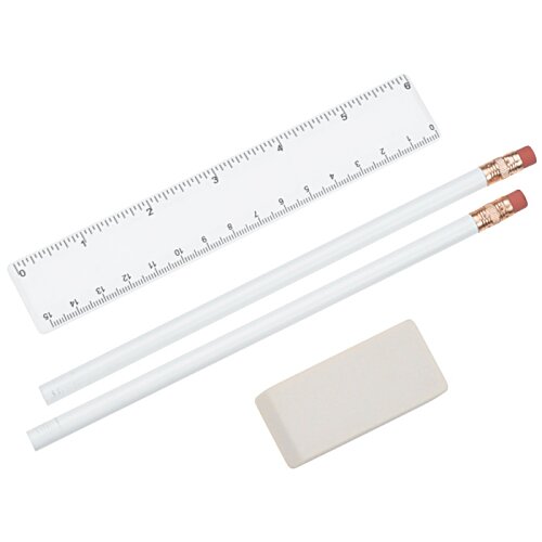 Additional Image 3 - a white pencils and eraser