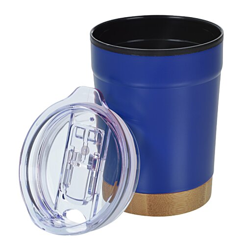 Nova Tumbler with Bamboo Bottom - 12 oz. Image 1 of 2
