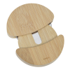 View Image 3 of 4 of Bamboo Pizza Cutter