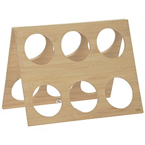 Additional Image 3 - a wooden stand with holes in it