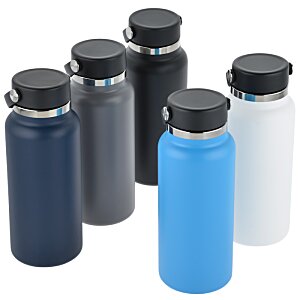 Additional Image 1 - a group of bottles with black caps