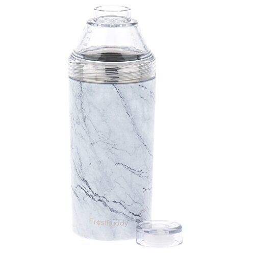 Frost Buddy Big Buddy Beverage Holder - Marble - Laser Engraved Image 1 of 5