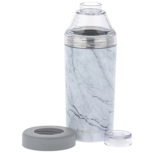 Frost Buddy Big Buddy Beverage Holder - Marble - Laser Engraved Image 2 of 5