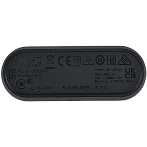 Additional Image 8 - a black rectangular object with text