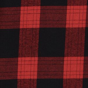 Additional Image 2 - a red and black plaid