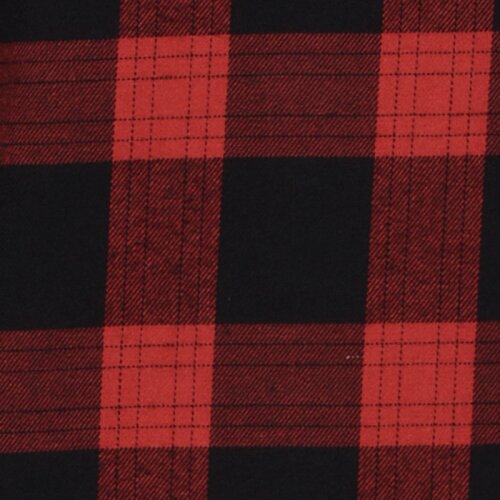 Additional Image 2 - a red and black plaid