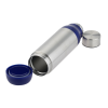 Additional Image 2 - a silver and blue thermos