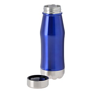 Additional Image 1 - a blue and silver thermos