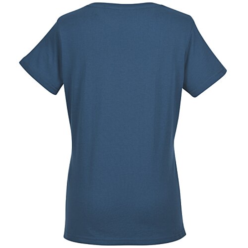 Additional Image 1 - a blue shirt on a white background