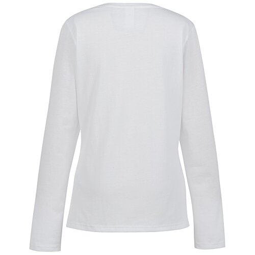 Additional Image 1 - a white long sleeved shirt