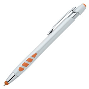 Additional Image 2 - a white pen with orange dots