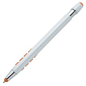 Additional Image 3 - a white pen with orange accents