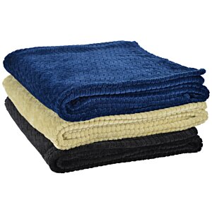 Additional Image 2 - a stack of folded blankets