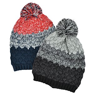Additional Image 3 - a pair of knit hats