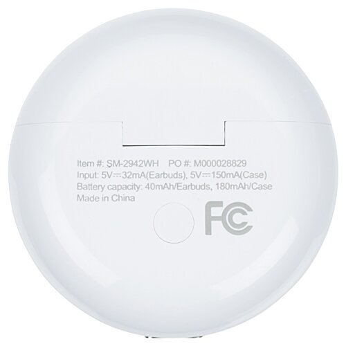 Additional Image 4 - a white circular object with text
