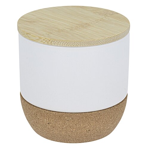 Additional Image 1 - a white and brown cylinder