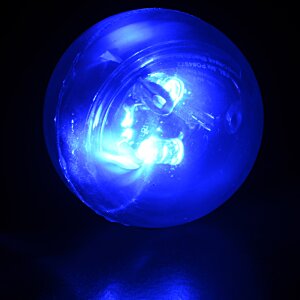 Additional Image 3 - a blue ball with a black background