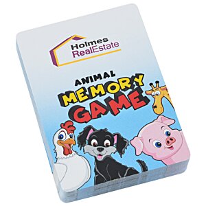 Additional Image 1 - a rectangular card with cartoon characters on it