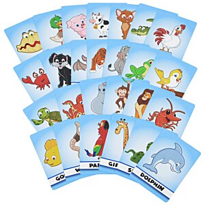 Additional Image 3 - a fanned out cards with cartoon characters