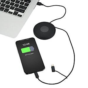 Additional Image 3 - a phone charging on a laptop