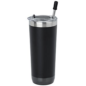 Additional Image 2 - a black cup with a straw