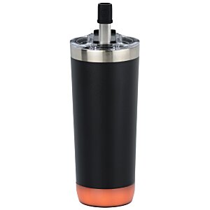 Additional Image 9 - a black and orange drink bottle