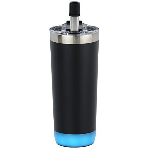 Additional Image 11 - a black and blue water bottle