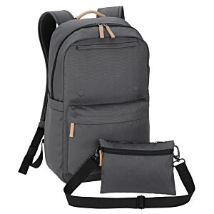 Additional Image 1 - a grey backpack with a strap