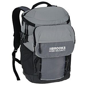 Additional Image 1 - a grey backpack with a black strap