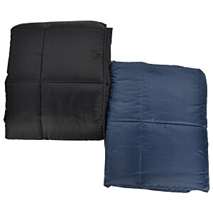 Additional Image 3 - a black and blue fabric