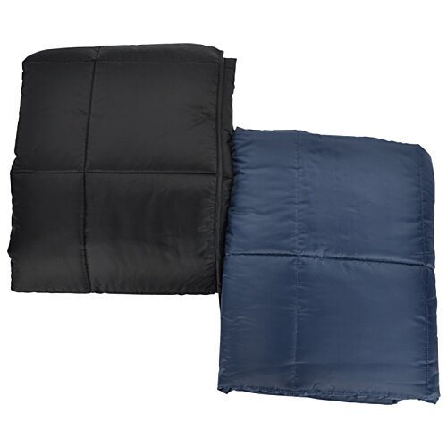 Additional Image 3 - a black and blue fabric