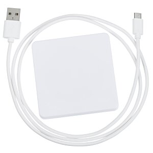 Additional Image 2 - a white square with a cable