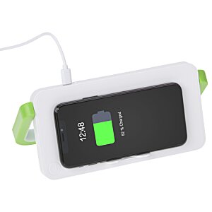 Additional Image 10 - a white and black device with a green button
