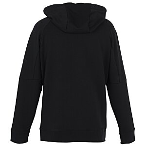 Additional Image 1 - a black hoodie with a white background
