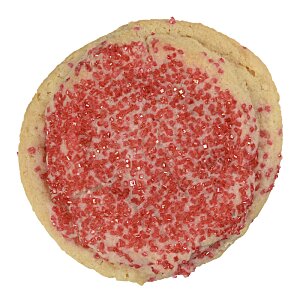 Additional Image 3 - a round object with pink sprinkles