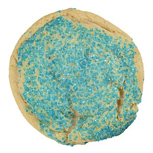 Additional Image 2 - a blue cookie with sprinkles