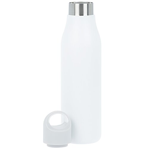 Additional Image 2 - a white bottle with a silver cap